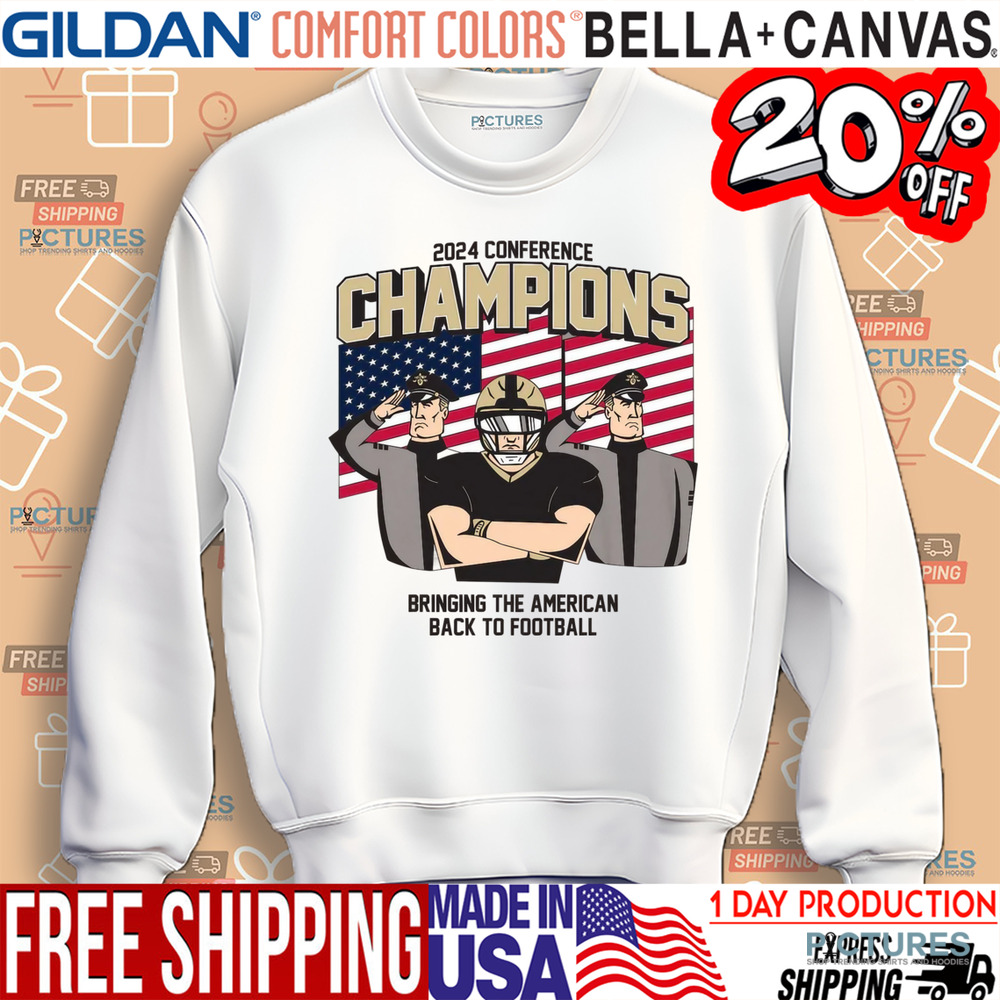 2024 Conference Champions bringing the America back to football shirt