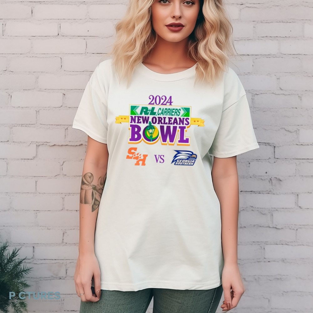 2024 R L Carries New Orleans Bowl Sam Houston Bearkats vs Georgia Southern Eagles shirt