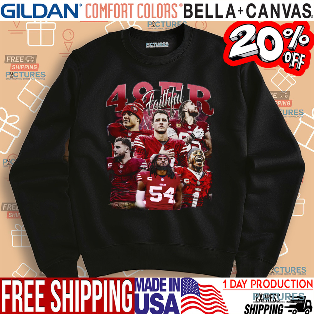 49ers Faithful Vintage Bootleg Shirt