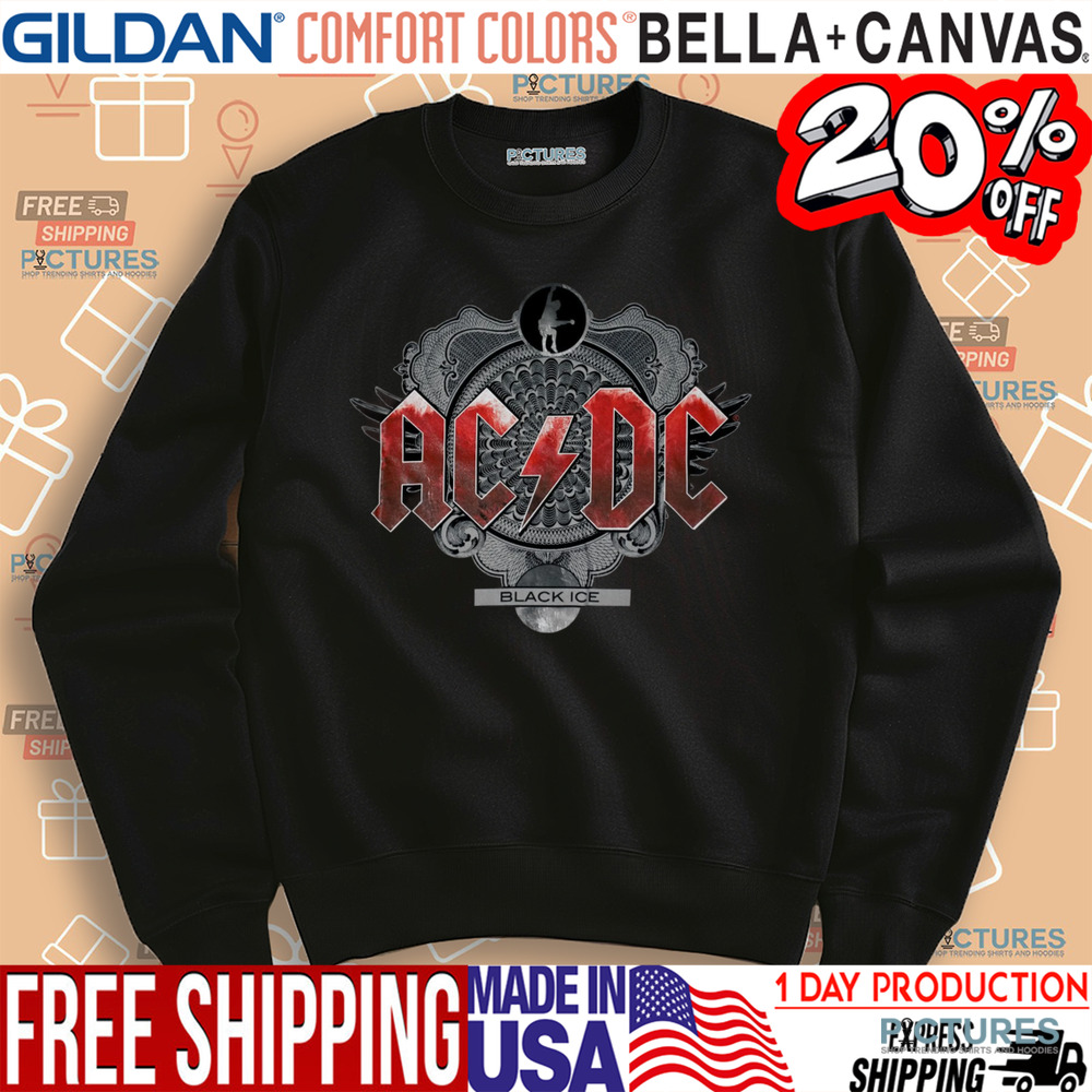 ACDC Black Ice World Tour shirt