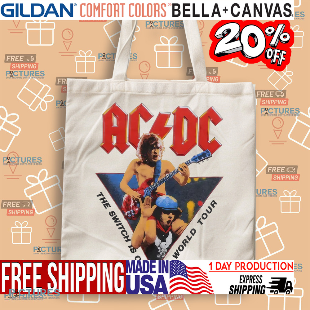 ACDC Flick of the Switch World Tour Switch Is On Shirt