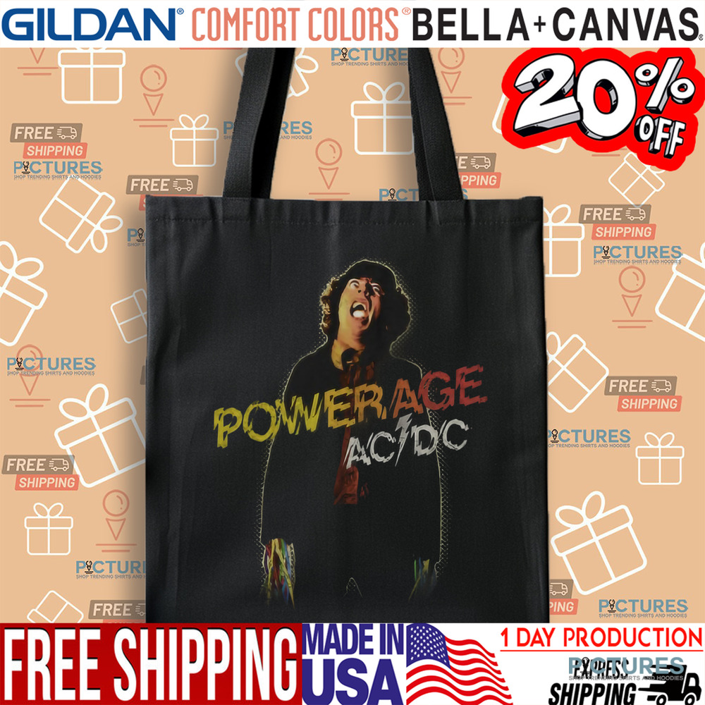 ACDC Powerage Tour Shirt ACDC Powerage Tour Shirt