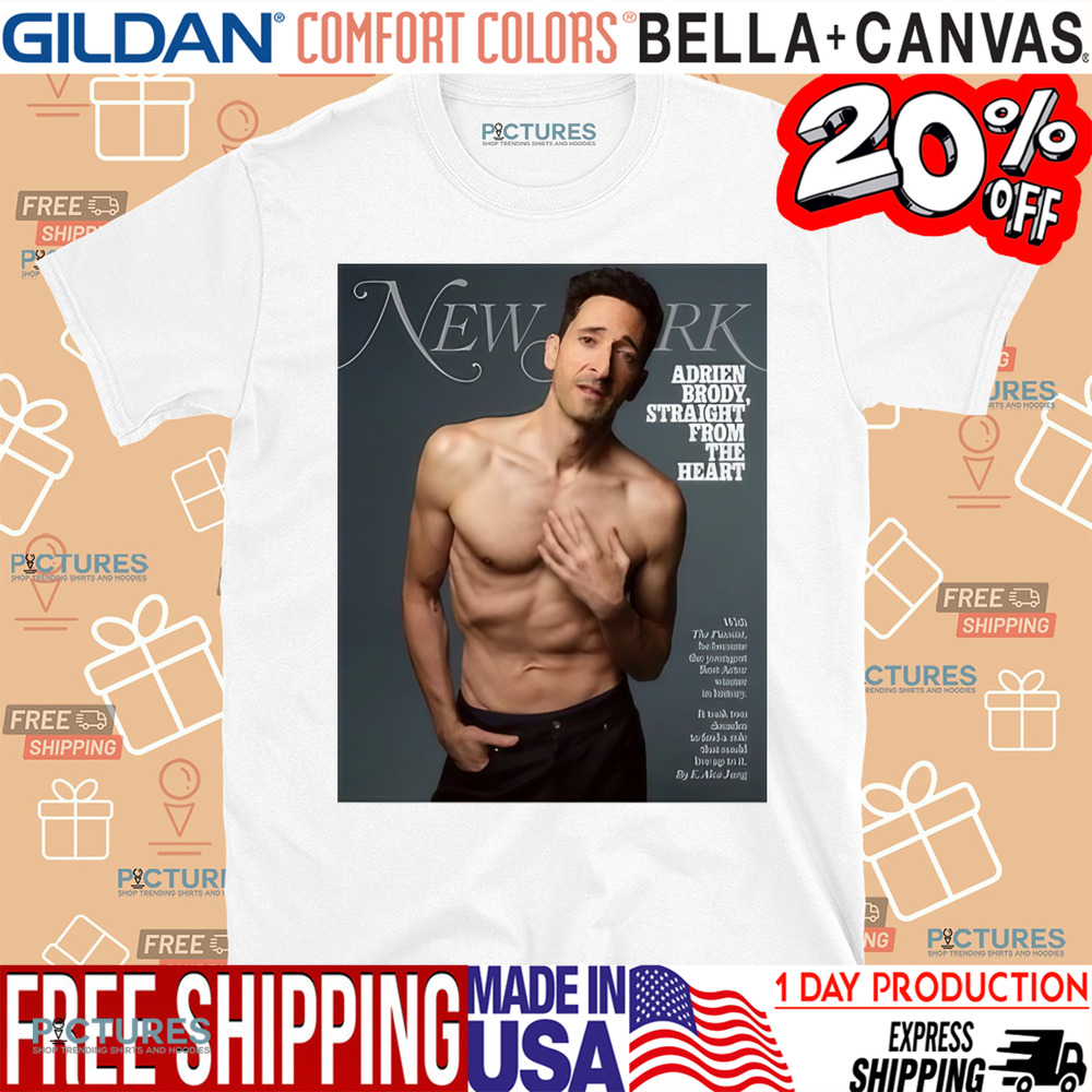 Adrien Brody Found The Part The Brutalist Is His Best Shirt