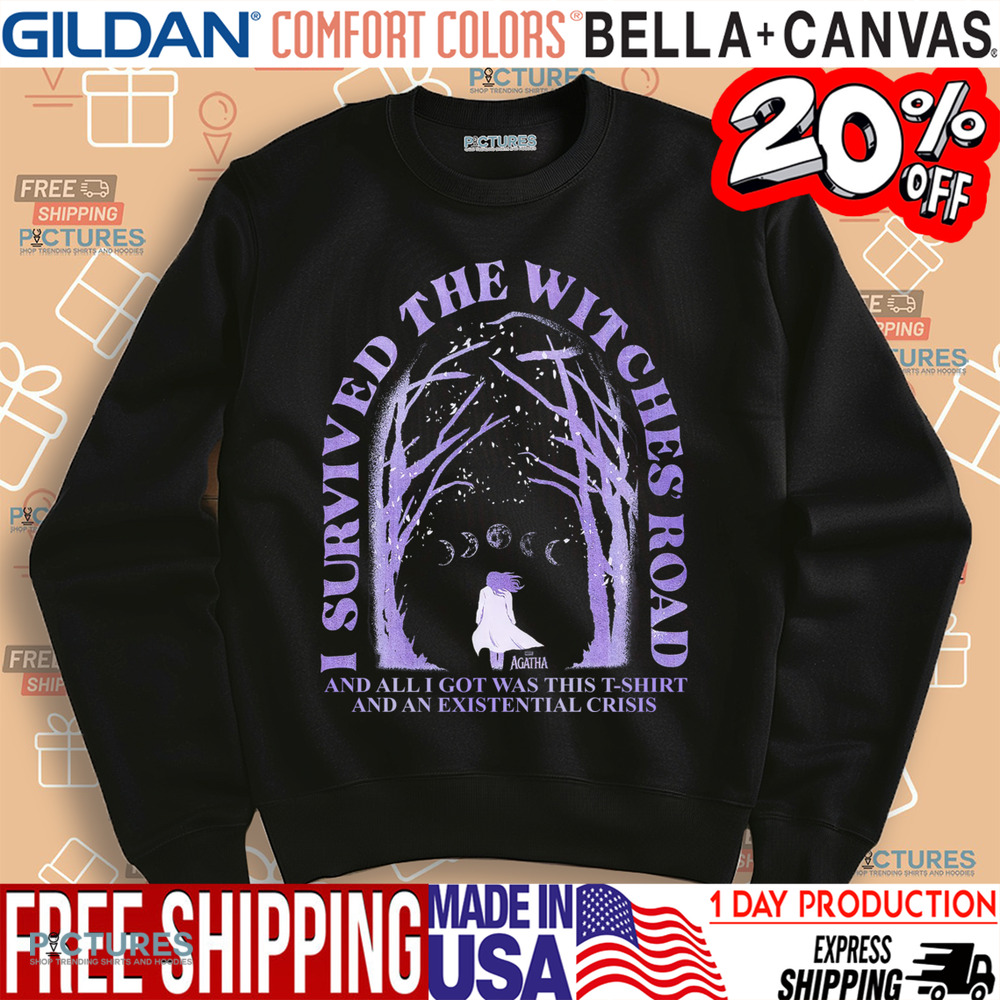Agatha Harkness All Along I Survived the Witches Road Shirt