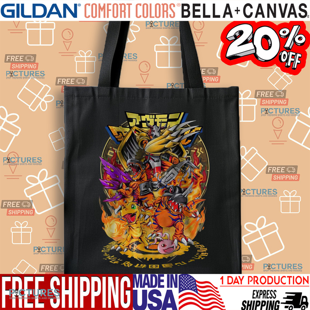 Agumon Greymon Digimon Anime Vintage Shirt