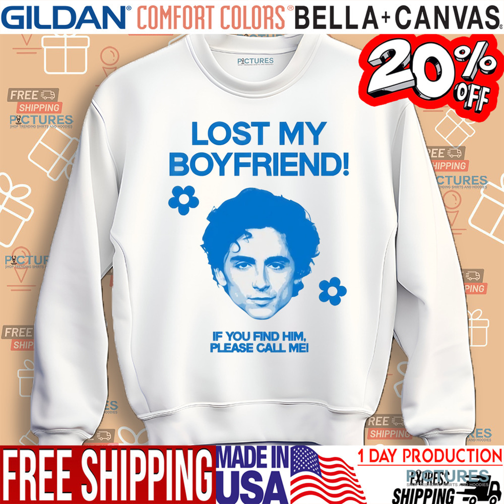 Aidan Gallagher Lost My Boyfriend If You Find Him, Please Call Me Shirt