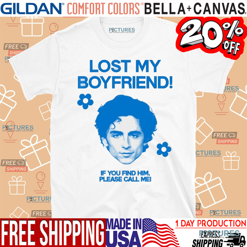 Aidan Gallagher Lost My Boyfriend If You Find Him, Please Call Me Shirt