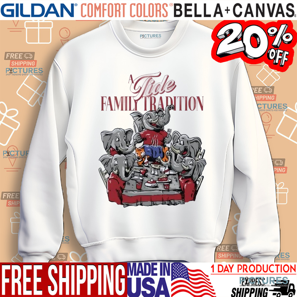 Alabama Crimson Tide A tide family tradition shirt