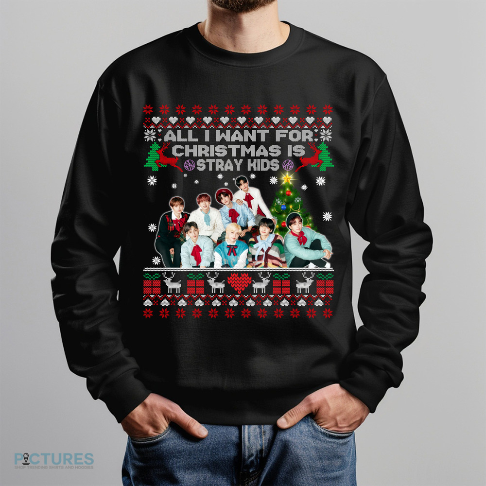 All I Want For Christmas Is Stray Kids Ugly Holiday Shirt