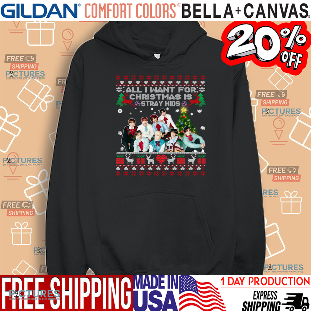 All I Want For Christmas Is Stray Kids Ugly Holiday Shirt
