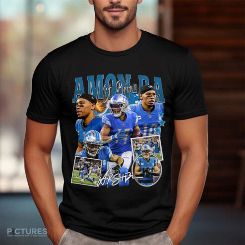 Amon-ra St. Brown 90s Vintage Bootleg Shirt