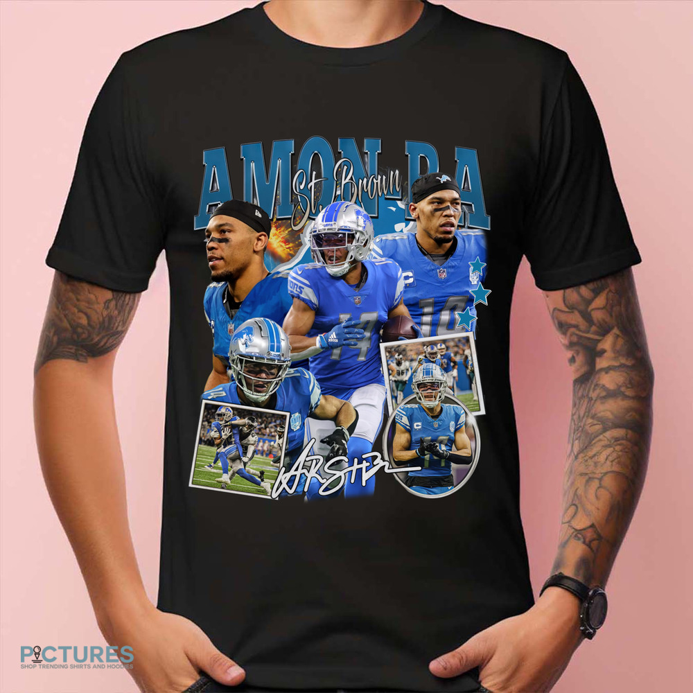 Amon-ra St. Brown 90s Vintage Bootleg Shirt