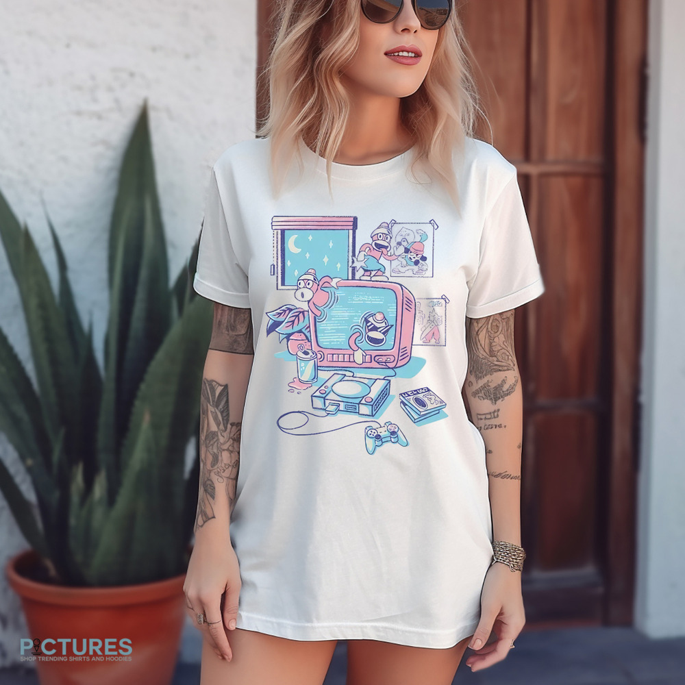 Ape Escape carefree days vintage shirt
