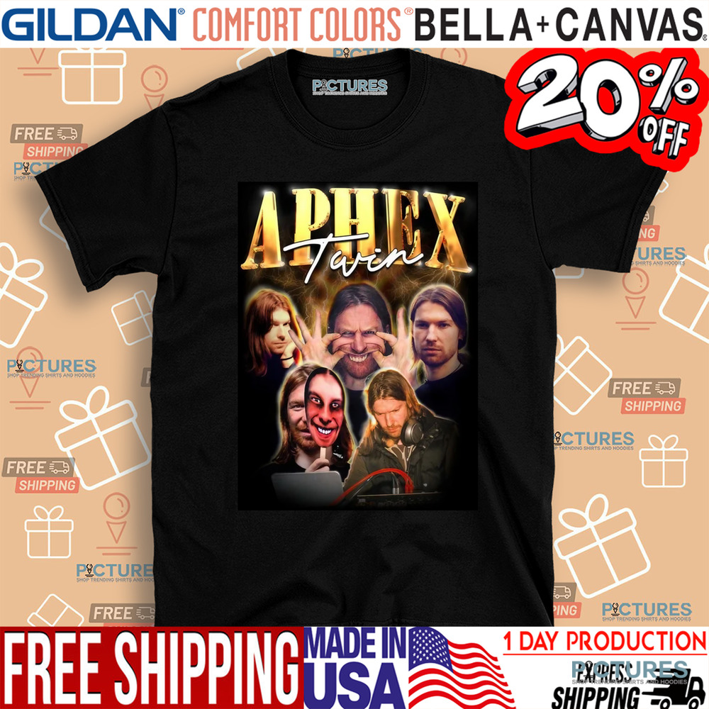 Aphex Twin Music From The Desk Vintage Bootleg Shirt