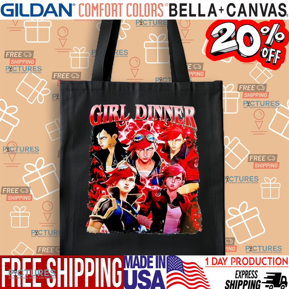 Arcane Season 2 Girl Dinner Vintage Bootleg Shirt