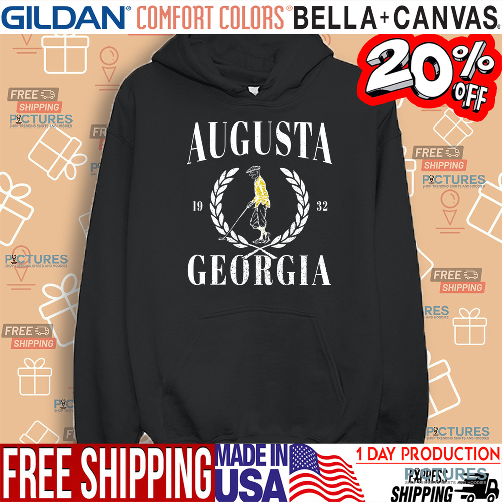 Augusta Georgia 1932 Vintage Style Golf Shirt