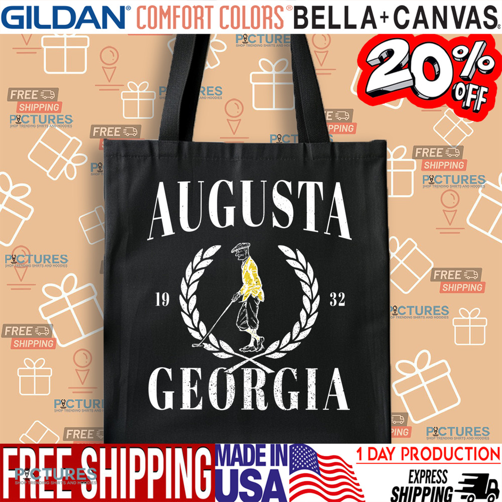 Augusta Georgia 1932 Vintage Style Golf Shirt