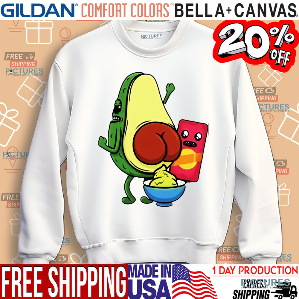 Avocado Pooping Funny Shirt