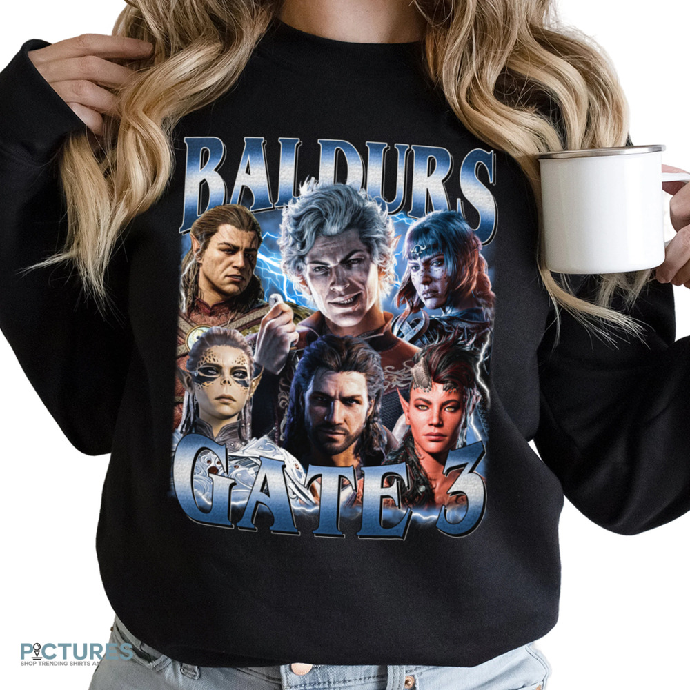 Baldurs Gate 3 Vintage Bootleg Shirt