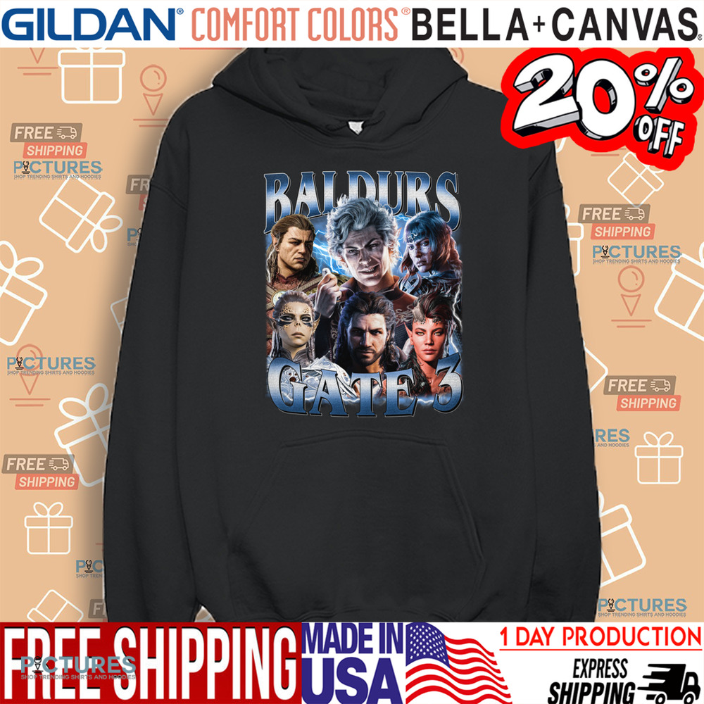 Baldurs Gate 3 Vintage Bootleg Shirt