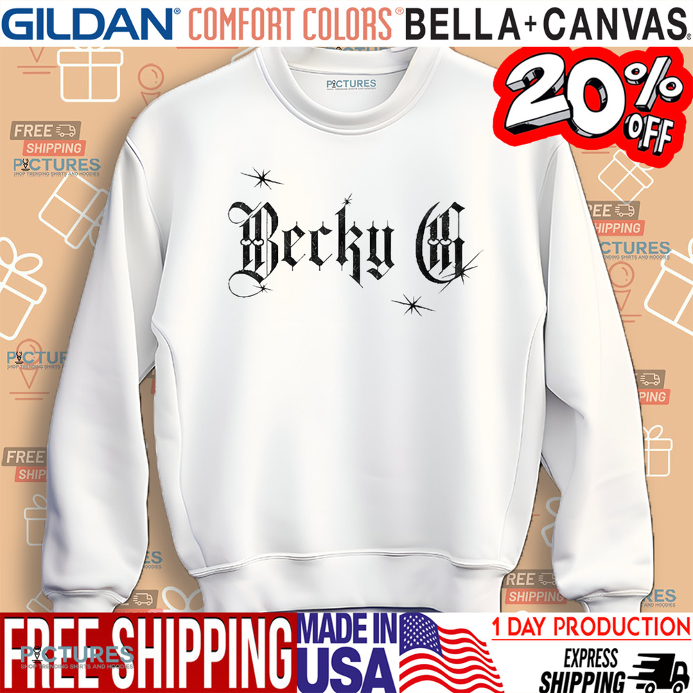 Becky G Encuentros Tracklist Shirt