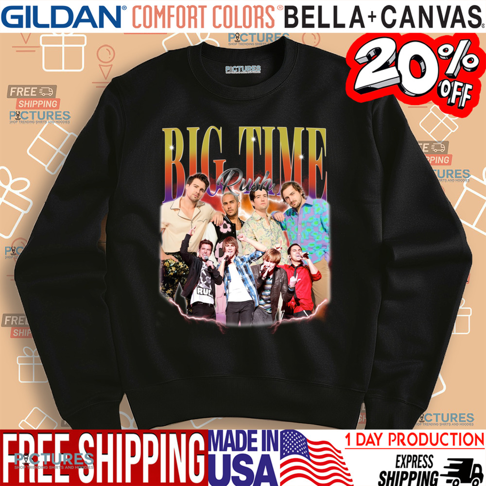 Big Time Rush Band 90s Vintage Bootleg Shirt