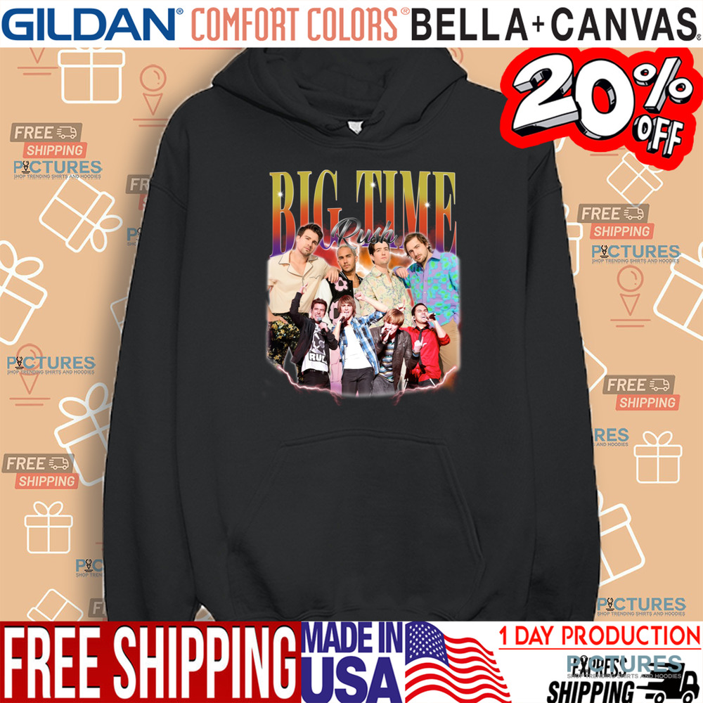 Big Time Rush Band 90s Vintage Bootleg Shirt