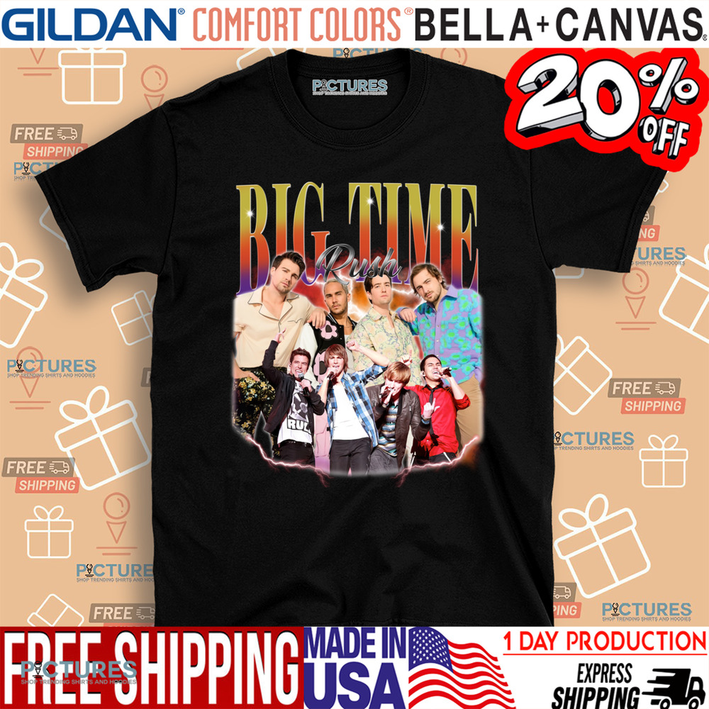 Big Time Rush Band 90s Vintage Bootleg Shirt