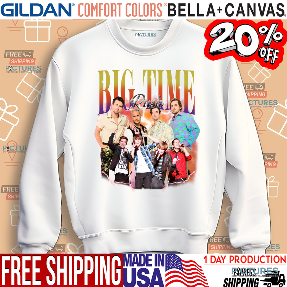 Big Time Rush Band Vintage Pop Music Fan Shirt