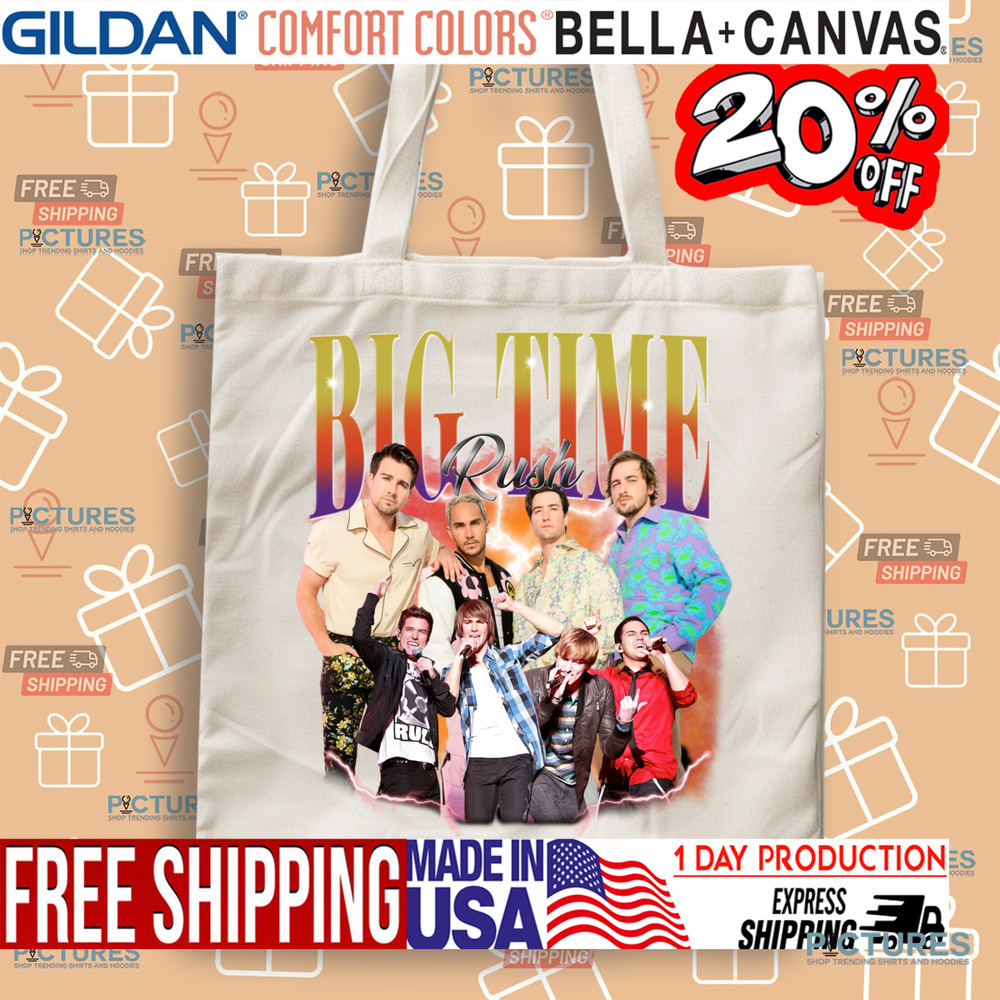 Big Time Rush Band Vintage Pop Music Fan Shirt
