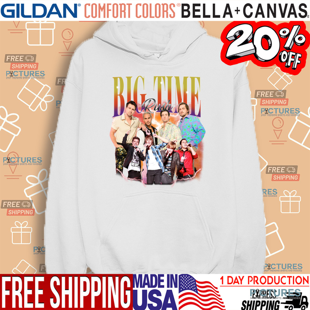 Big Time Rush Band Vintage Pop Music Fan Shirt