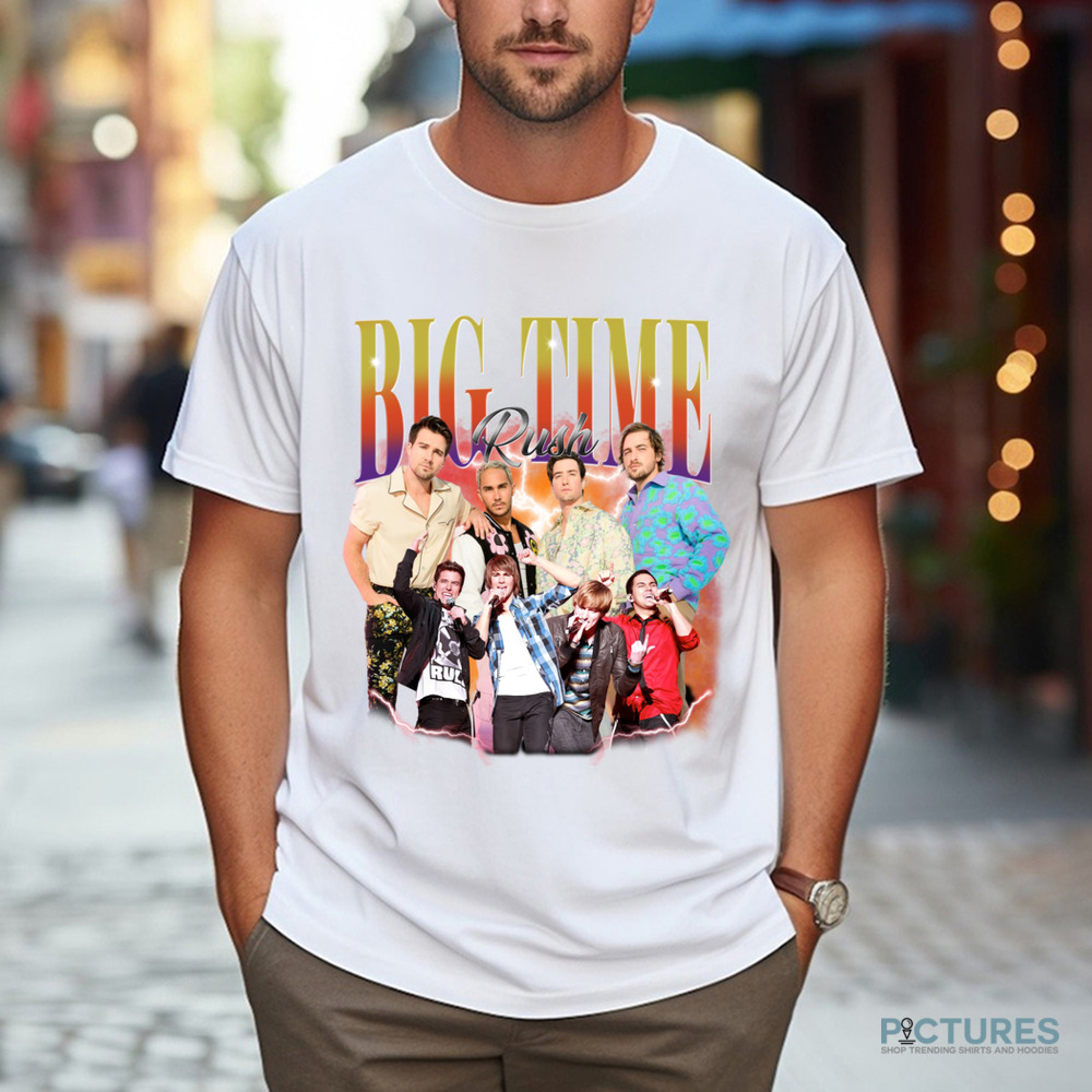 Big Time Rush Band Vintage Pop Music Fan Shirt