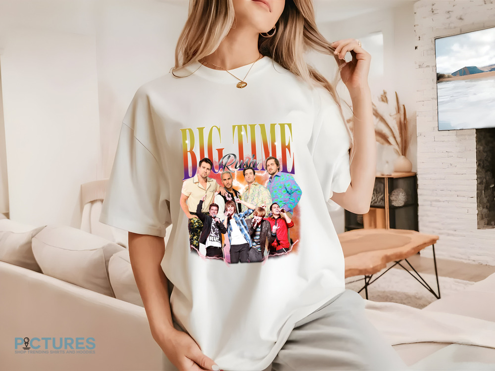Big Time Rush Band Vintage Pop Music Fan Shirt