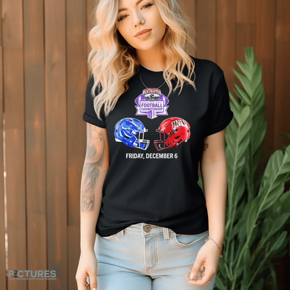 Boise State Broncos Vs UNLV Rebels 2024 Mountain West Football Conference Championship Shirt