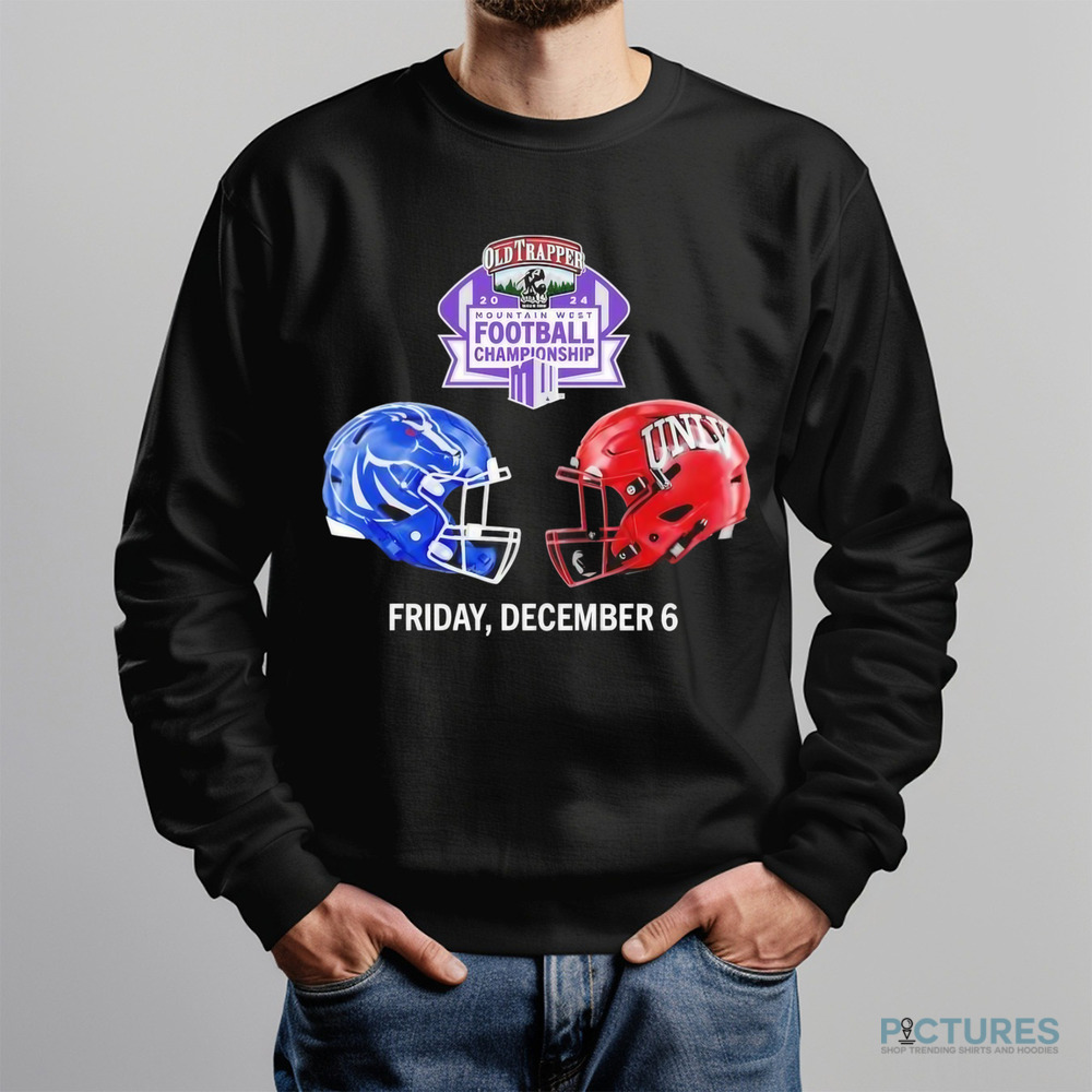 Boise State Broncos Vs UNLV Rebels 2024 Mountain West Football Conference Championship Shirt