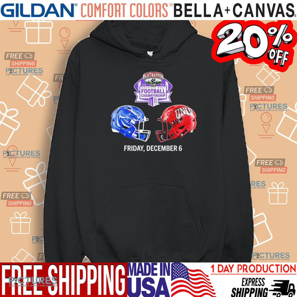 Boise State Broncos Vs UNLV Rebels 2024 Mountain West Football Conference Championship Shirt