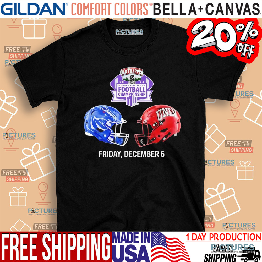 Boise State Broncos Vs UNLV Rebels 2024 Mountain West Football Conference Championship Shirt