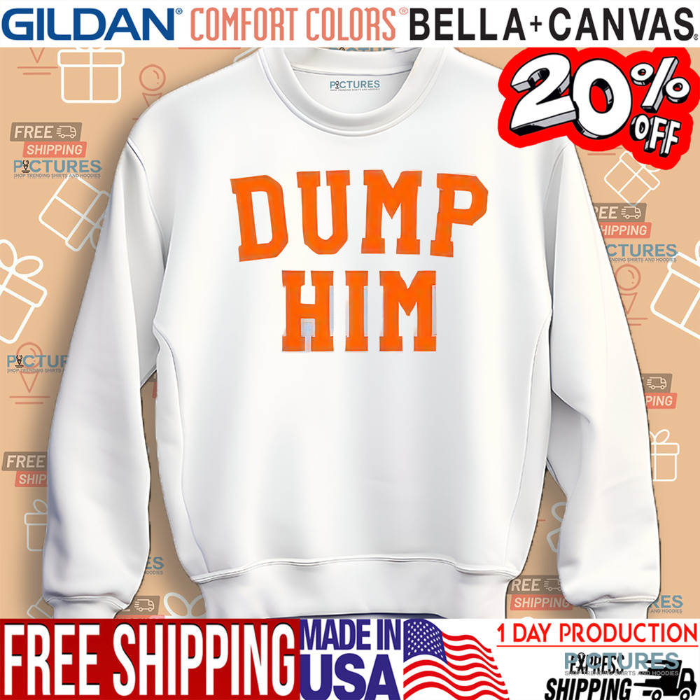 Britney Spears Dump Him Y2K Slogan Shirt