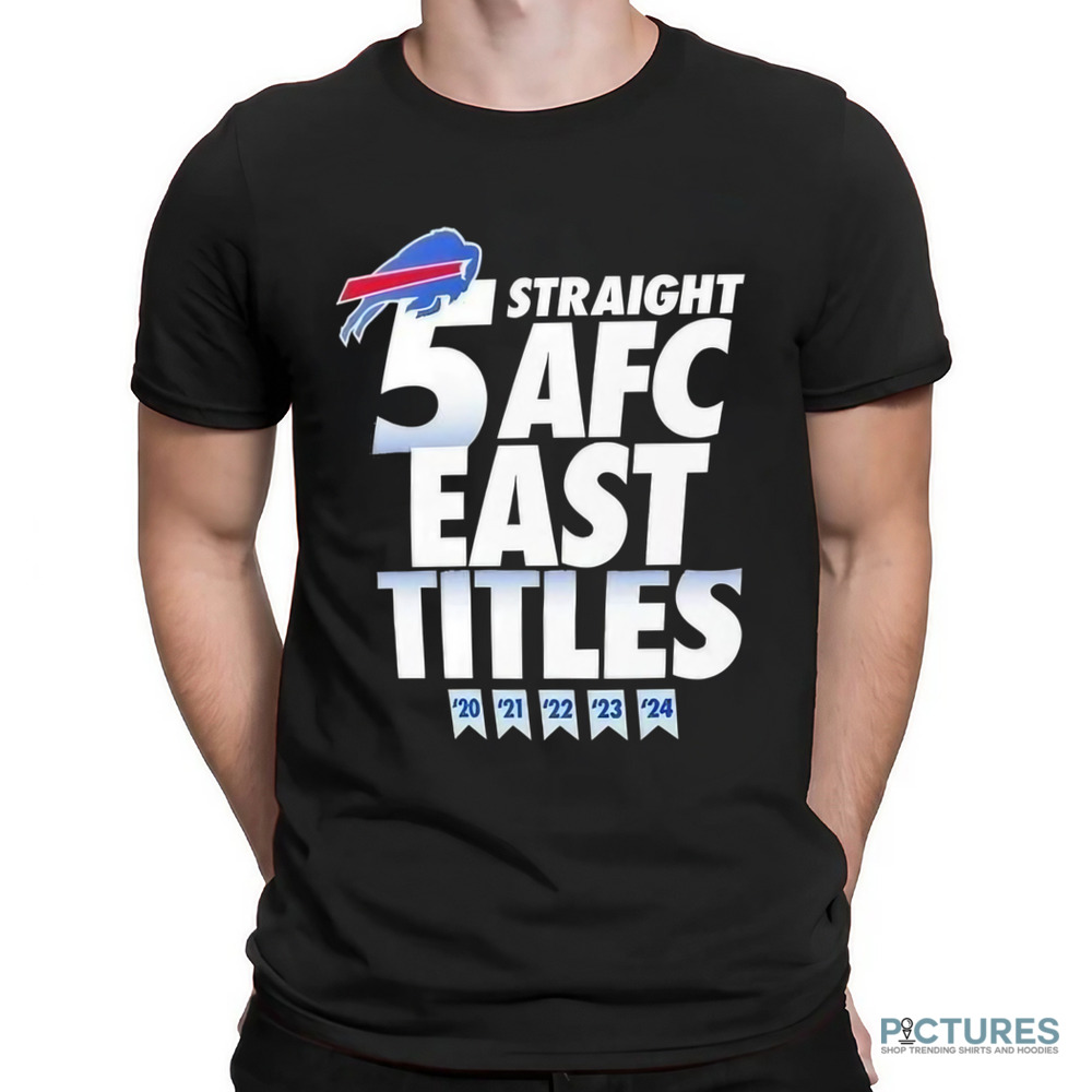 Buffalo Bills Five straight Afc East Division Champions Our Time Is Now Shirt Buffalo Bills Five straight Afc East Division Champions Our Time Is Now Shirt