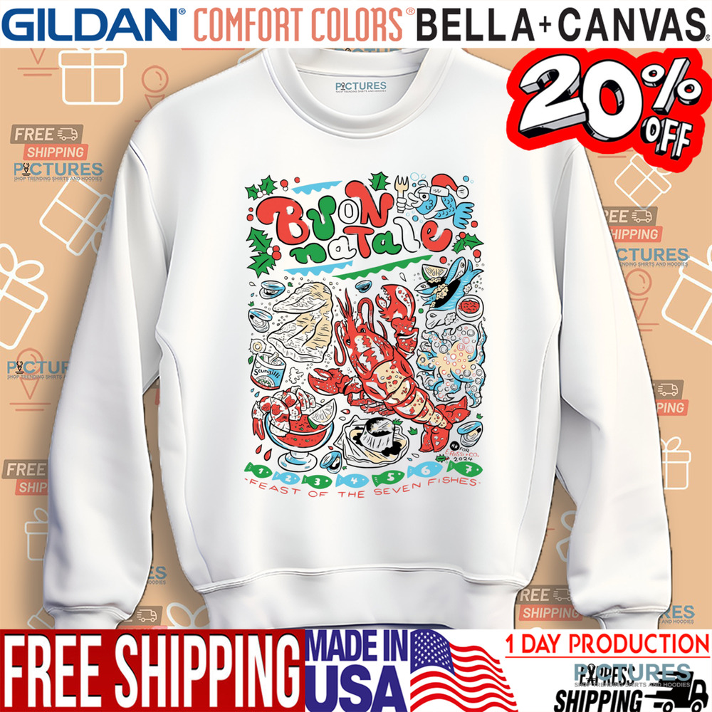 Buon Natale Feast Of THe Seven Fishes Shirt
