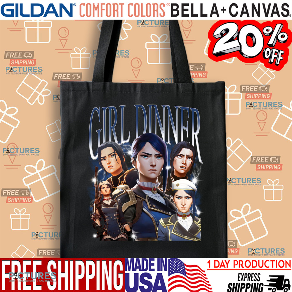 Caitlyn Arcane Girl Dinner Vintage Bootleg Shirt