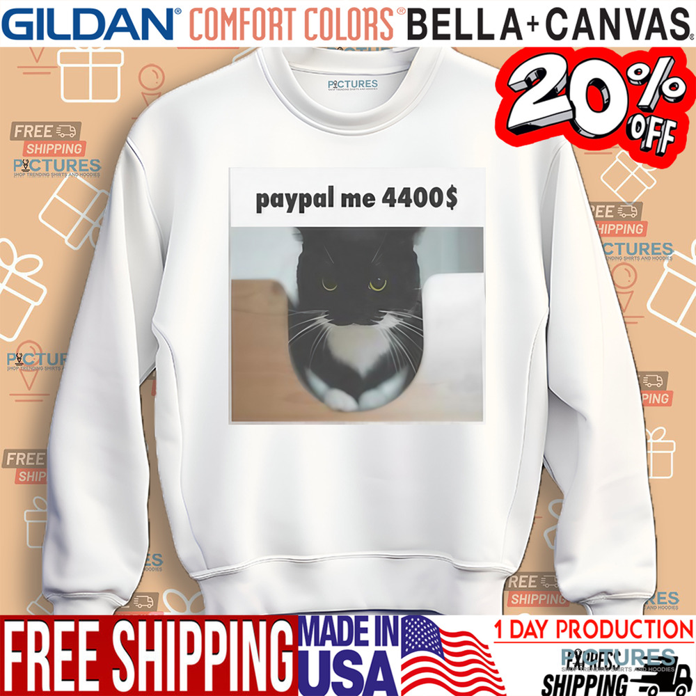 Cat Paypal Me 4400 Shirt