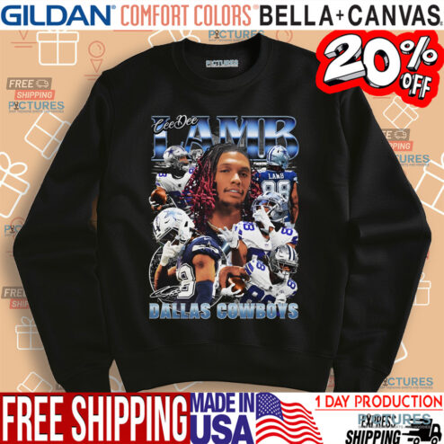 Ceedee Lamb Dallas Cowboy Vintage Bootleg Shirt