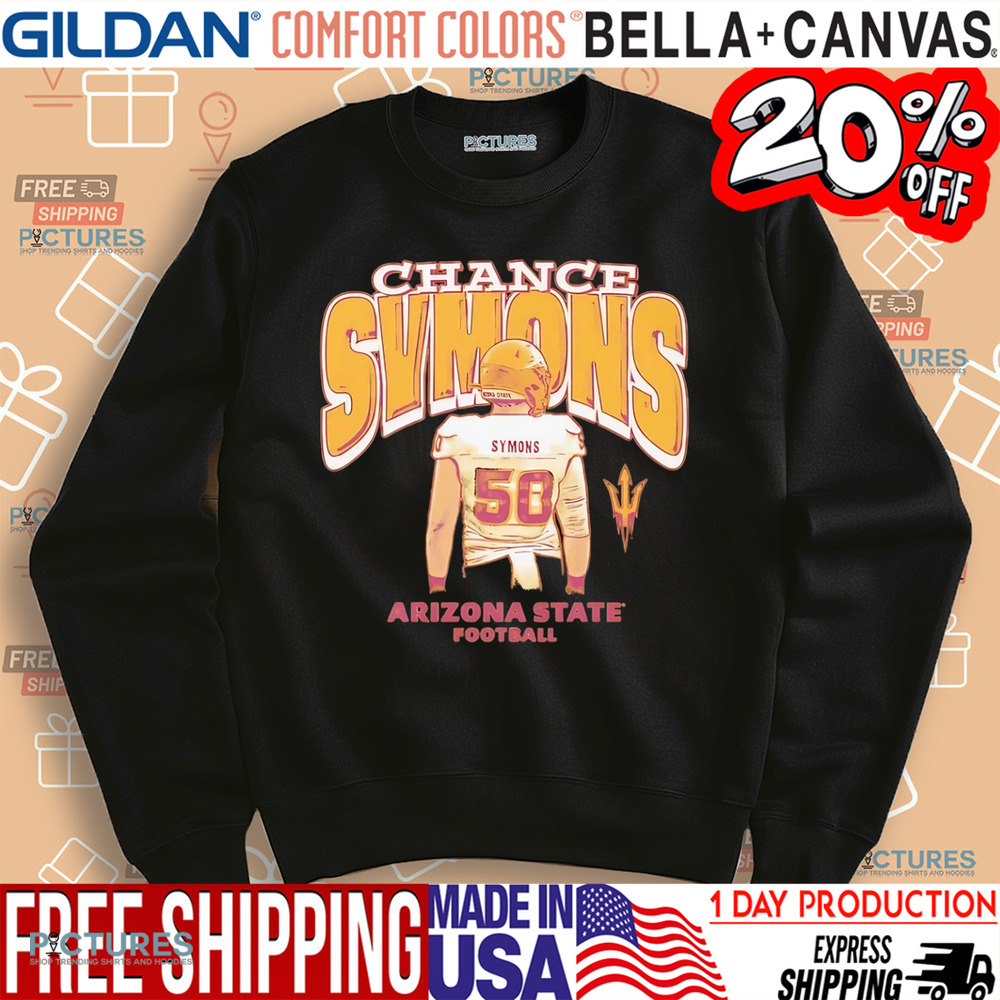 Chance Symons 50 MVP Arizona State football shirt
