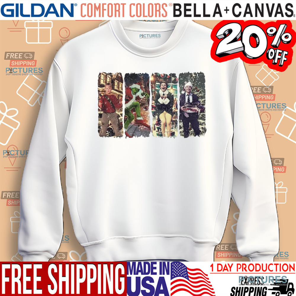 Christmas Characters Movies Shirt