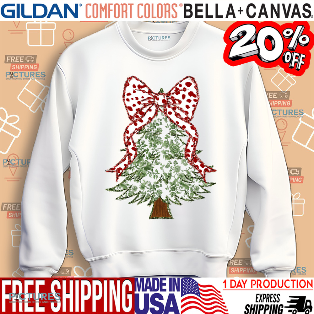 Christmas Tree Bow Shirt