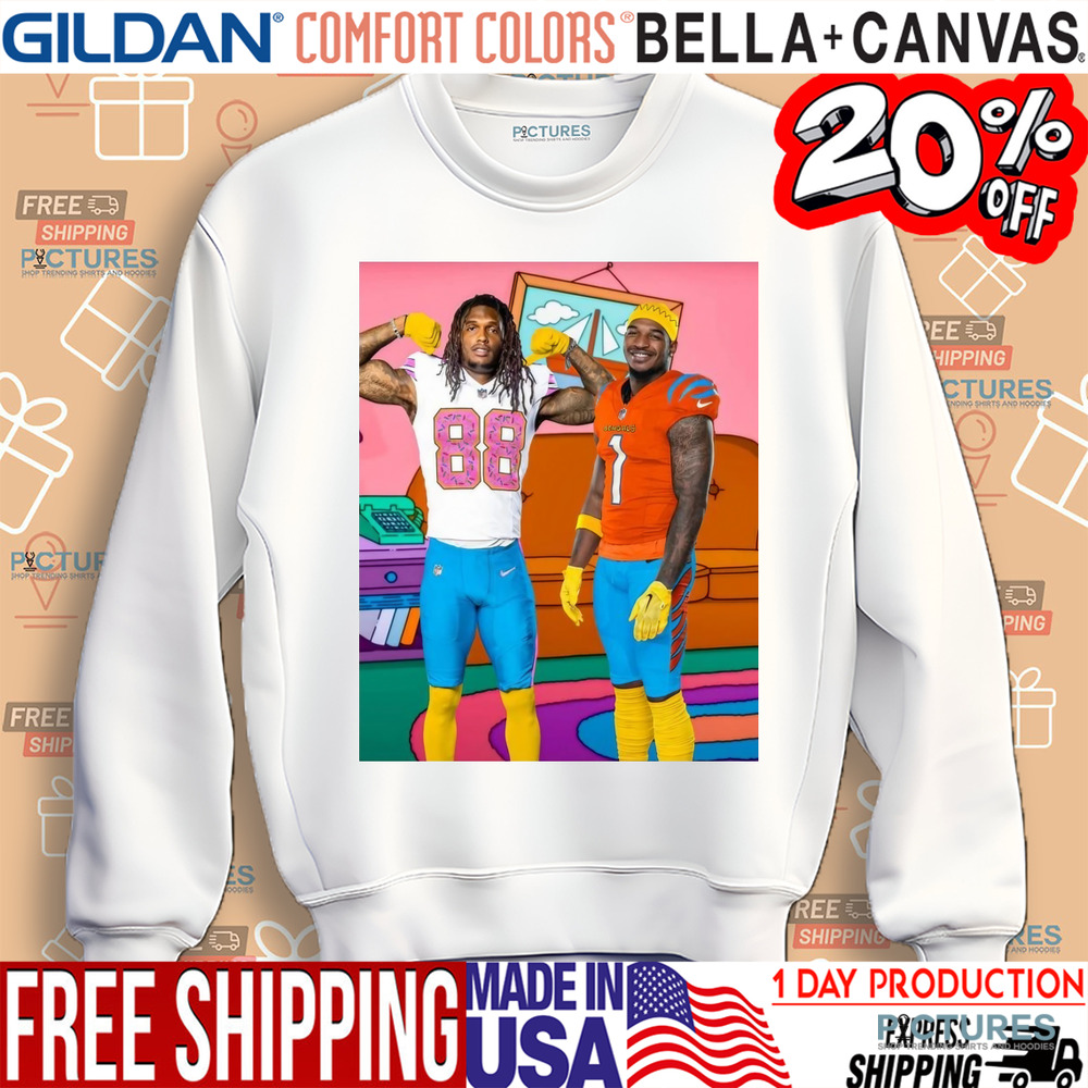 Cincinnati Bengals Vs Dallas Cowboys Imagine these stars suiting up in Springfield Poster shirt