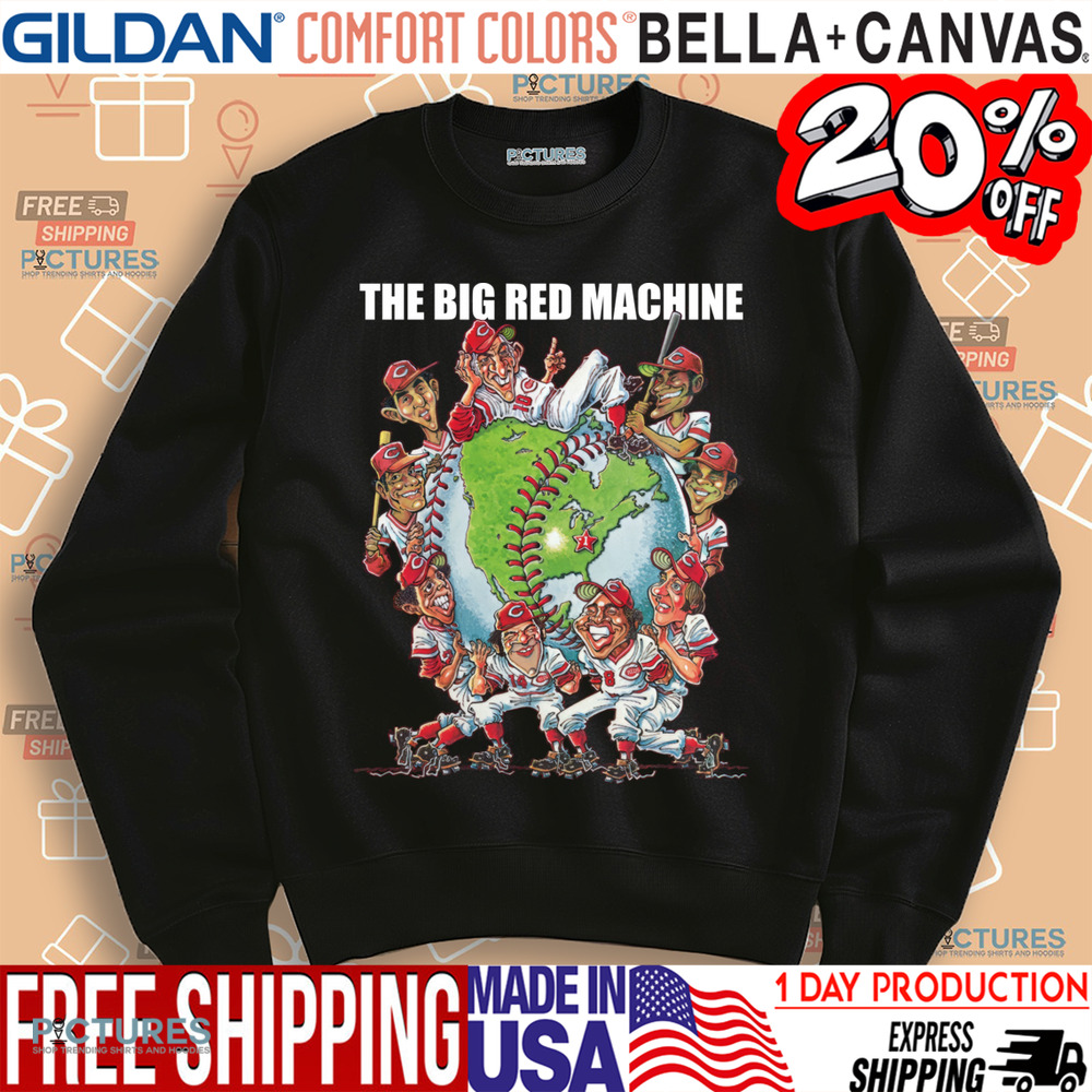 Cincinnati Reds The Big Red Machine The Legends Shirt Shirt