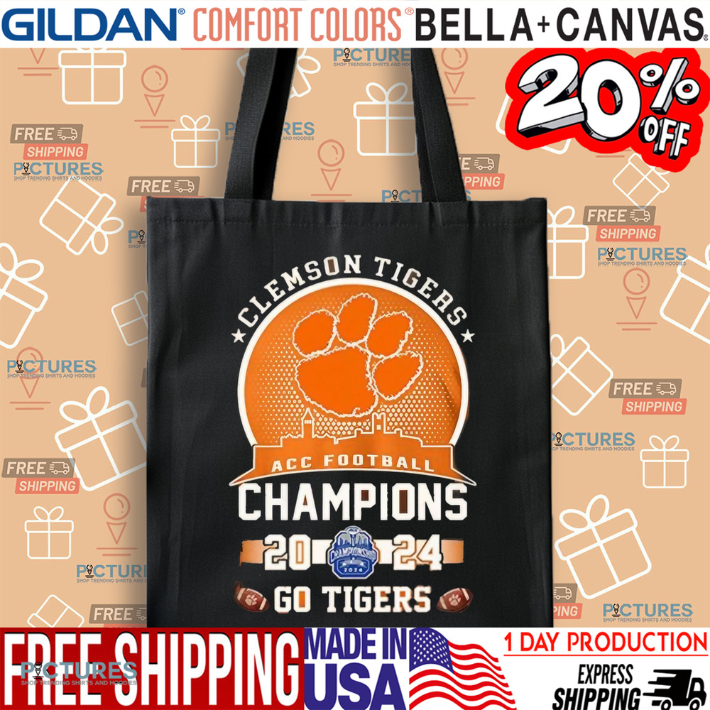 Clemson Tigers AAC Football Champions 2024 Go Tigers Shirt Clemson Tigers AAC Football Champions 2024 Go Tigers Shirt