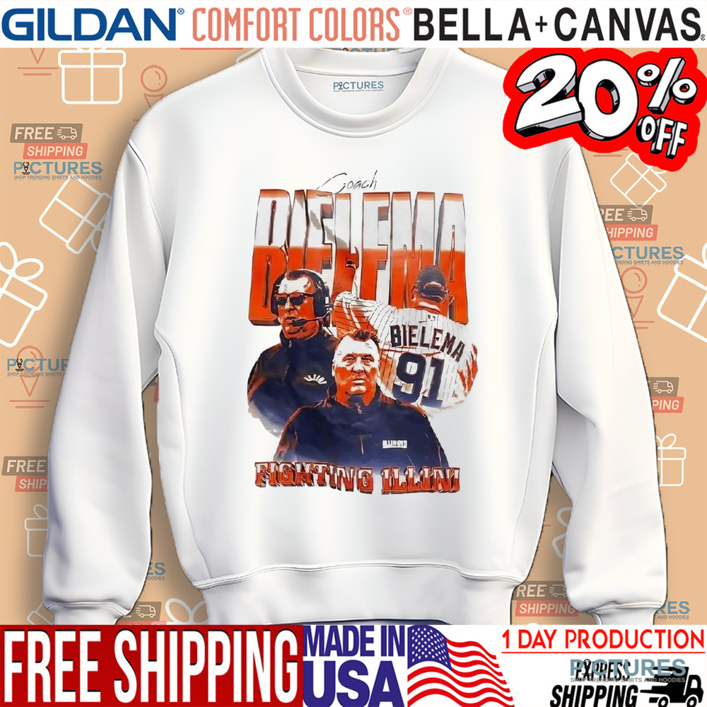 Coach Bret Bielema Fighting Illinois Fighting Illini Shirt